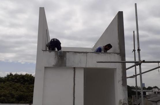 waterproofing of roof slabs