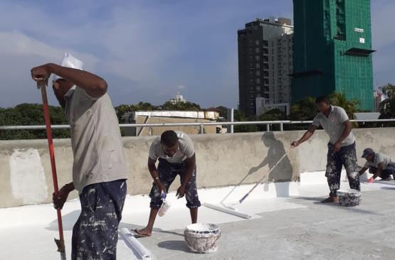 waterproofing of roof slabs